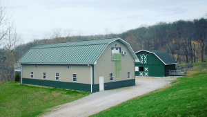 pole barn turned into house